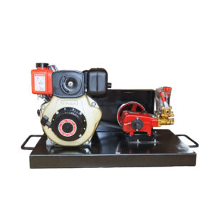 High Pressure Washer Pump 100 Bar with Diesel Engine (KAMA)