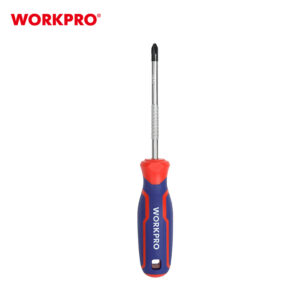 PHILLIPS SCREWDRIVER WITH TRI-COLOR HANDLE, PH2X200MM CR-V WORKPRO