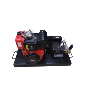 High Pressure Washer Pump 200 Bar with Diesel Engine (PERFECT)