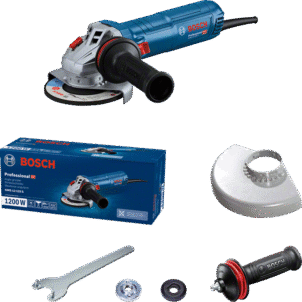 Grinder Bosch 5" GWS12-125S 1200W - Image 4