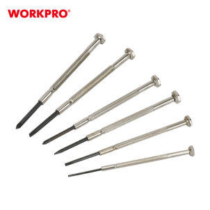 PRECISION SCREWDRIVER SET 6PC WORKPRO