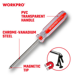 CRYSTAL SCREWDRIVER SET 7PC WORKPRO - Image 4