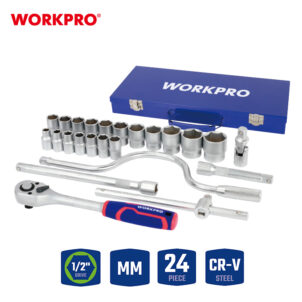 DR. SOCKET SET 24PC 1/2'' WORKPRO - Image 2