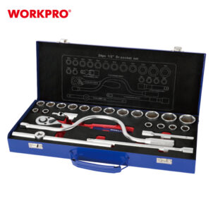 DR. SOCKET SET 24PC 1/2'' WORKPRO