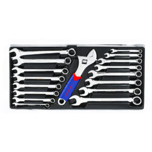 MECHANICS TOOL SET WITH 3-DRAWER HEAVY DUTY METAL BOX 408PC WORKPRO - Image 5