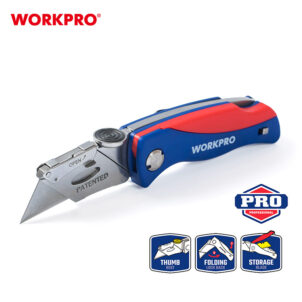 QUICK-CHANGE FOLDING UTILITY KNIFE WORKPRO