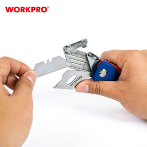 QUICK-CHANGE FOLDING UTILITY KNIFE WORKPRO - Image 3
