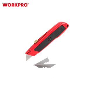 ALUMINUM RETRACTABLE UTILITY KNIFE WORKPRO - Image 3