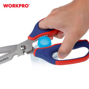 MULTI FUNCTION KITCHEN SCISSORS 250MM (10") WORKPRO - Image 9