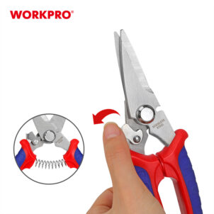 MULTI-FUNCTION SCISSORS 180MM (7") WORKPRO - Image 3
