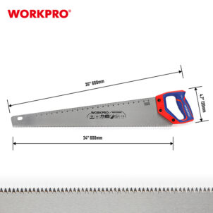 HAND SAW, 7TPI 600MM (24") SK5 WORKPRO - Image 4