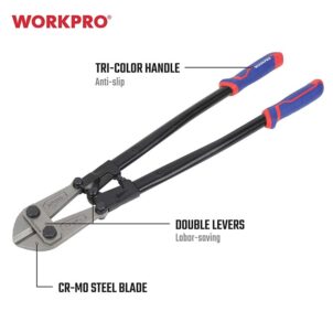 BOLT CUTTER 600MM (24") WORKPRO - Image 4