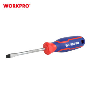 SLOTTED SCREWDRIVER WITH TRI-COLOR HANDLE, 3X75MM CR-V WORKPRO - Image 3