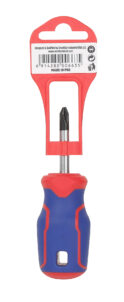 SLOTTED SCREWDRIVER WITH TRI-COLOR HANDLE, 3X75MM CR-V WORKPRO - Image 2