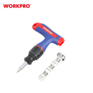 DOUBLE DRIVE T-HANDLE SCREWDRIVER 7-IN-1 WORKPRO