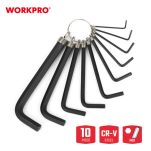 HEX KEYS SET 10PC WORKPRO