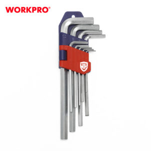 WORKPRO 9PC HEX KEY SET(METRIC)