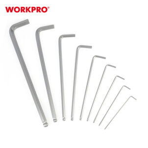 LONG ARM BALL POINT HEX KEY SET(METRIC) 9PC WORKPRO - Image 6