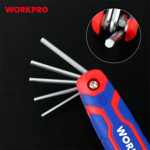 FOLDING HEX KEY SET(METRIC) 8PC WORKPRO - Image 5