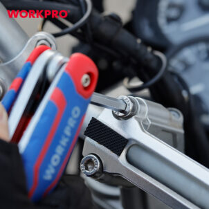 FOLDING HEX KEY SET(METRIC) 8PC WORKPRO - Image 4