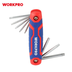 FOLDING TORX KEY SET 8PC WORKPRO