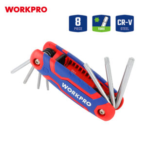 FOLDING TORX KEY SET 8PC WORKPRO - Image 3