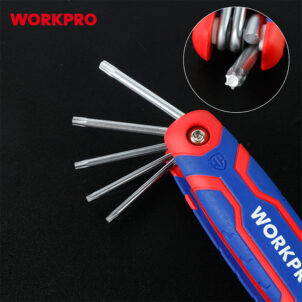 FOLDING TORX KEY SET 8PC WORKPRO - Image 2