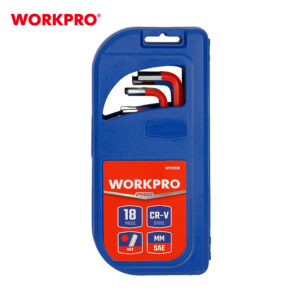LONG ARM HEX KEY SET 18PC WORKPRO - Image 8