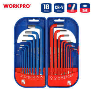 LONG ARM HEX KEY SET 18PC WORKPRO - Image 6