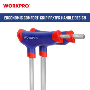 T-HANDLE HEX WRENCH 6MM WORKPRO - Image 5