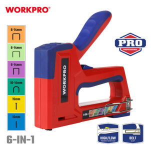 STAPLE GUN 6-IN-1 WORKPRO