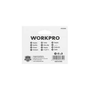 STAPLES 6MM（1/4“）T50 1000PCS WORKPRO - Image 3