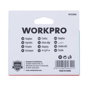 STAPLES 6MM（1/4“）T50 1000PCS WORKPRO - Image 2