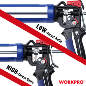 HEAVY DUTY CAULKING GUN 230MM (9") WORKPRO - Image 5