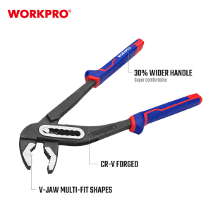 WATER PUMP PLIERS 300MM (12") CR-V WORKPRO - Image 2