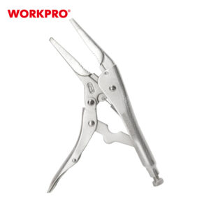 LONG NOSE STRAIGHT JAW LOCKING PLIERS 230MM (9") CR-V WORKPRO - Image 7