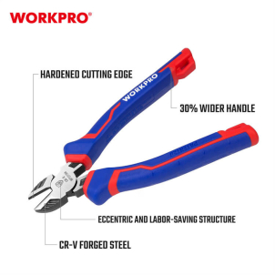 DIAGONAL PLIERS  180MM (7") CR-V WORKPRO - Image 3