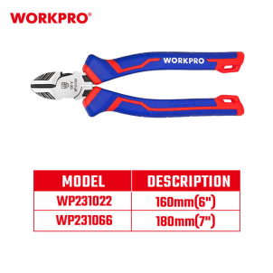 DIAGONAL PLIERS  180MM (7") CR-V WORKPRO - Image 6