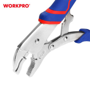 CURVED JAW LOCKING PLIERS 250MM (10") CR-V WORKPRO - Image 3