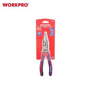 LONG NOSE PLIERS 8" CR-V WORKPRO - Image 2