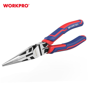 LONG NOSE PLIERS 8" CR-V WORKPRO