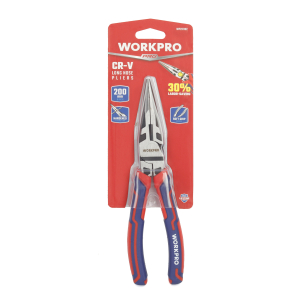 LONG NOSE PLIERS 8" CR-V WORKPRO - Image 4