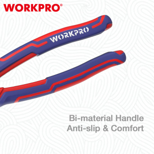 LINESMAN PLIERS  8" CR-V WORKPRO - Image 4