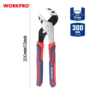 WATER PUMP PLIERS 12" CR-NI WORKPRO - Image 4