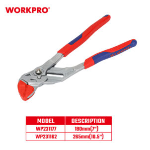 ADJUSTABLE PLIERS WRENCH 265 MM (10.5") WORKPRO - Image 2