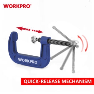 C-CLAMP 150MM (6") WORKPRO - Image 6