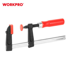 STEEL BAR CLAMP WITH WOODEN HANDLE  50X200MM WORKPRO - Image 3