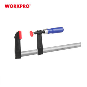 STEEL BAR CLAMP WITH WOODEN HANDLE  50X200MM WORKPRO - Image 2