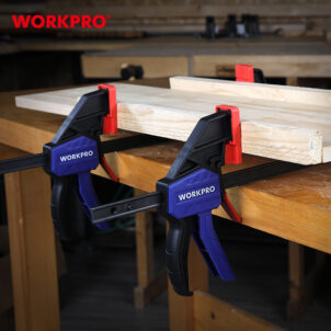 LIGHTWEIGHT QUICK RELEASE BAR CLAMP 300MM (12") WORKPRO - Image 3