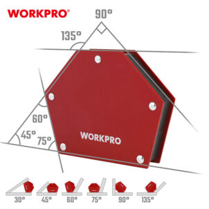 LARGE WELDING MAGNET CLAMPS WORKPRO - Image 4